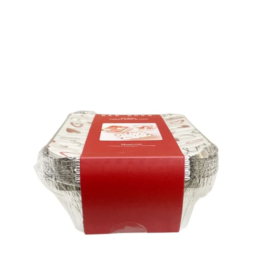 NEW Rae Dunn Valentine’s Day LOVE 24 Pk Foil Treat Bins & Lids💖♥️💖